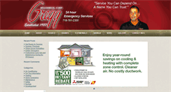 Desktop Screenshot of greggmechanical.com